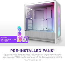 Load image into Gallery viewer, High-Performance H5 Flow RGB ATX Mid-Tower Case with Extensive Cooling Support
