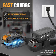 Load image into Gallery viewer, Cordless Impact Wrench 1/2'' 20V Battery Powered - 325N.m Torque with LED Light