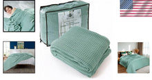 Load image into Gallery viewer, Versatile XXL King Bed Blanket 120”x120” - Soft, Lightweight Cotton for All Ages