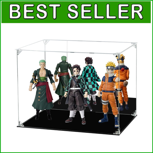 Elegant Dustproof Acrylic Action Figure Display Box – 40x30x30cm Collection Case