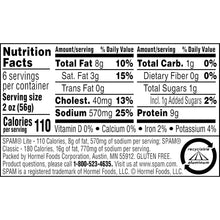 Load image into Gallery viewer, Pack of 12 Lite Canned Pork, 110 Calories &amp; 9g Protein - Shelf Stable