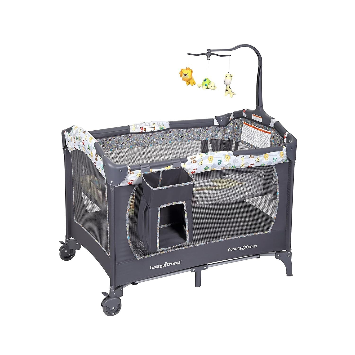 Tanzania Playard with Full-Size Bassinet - Comfortable & Entertaining Space