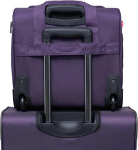 Load image into Gallery viewer, Lightweight 15-Inch Underseater Luggage with USB Charger - Purple Travel Bag