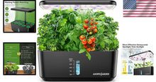 Load image into Gallery viewer, LED Hydroponic 10-Pod Plant Germination Kit - Family-Friendly Indoor Grower