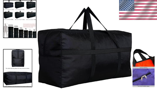 Durable 50" Extra Large Duffle Bag - Perfect for Travel and Outdoor Adventures
