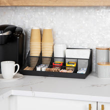 Load image into Gallery viewer, Stylish 2-Tier Condiment Organizer - 11 Compartments for Efficient Storage