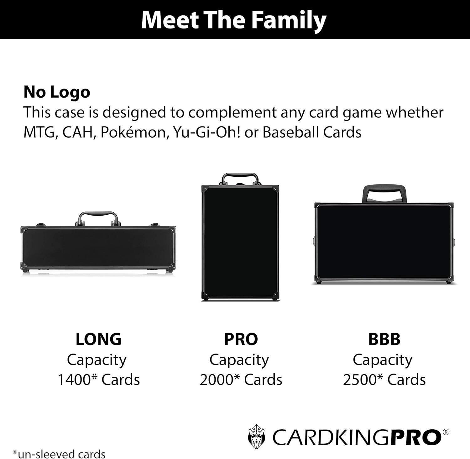 Bigger Game Card Storage Case for MTG, Yu-Gi-Oh & More - Secure Your Collection