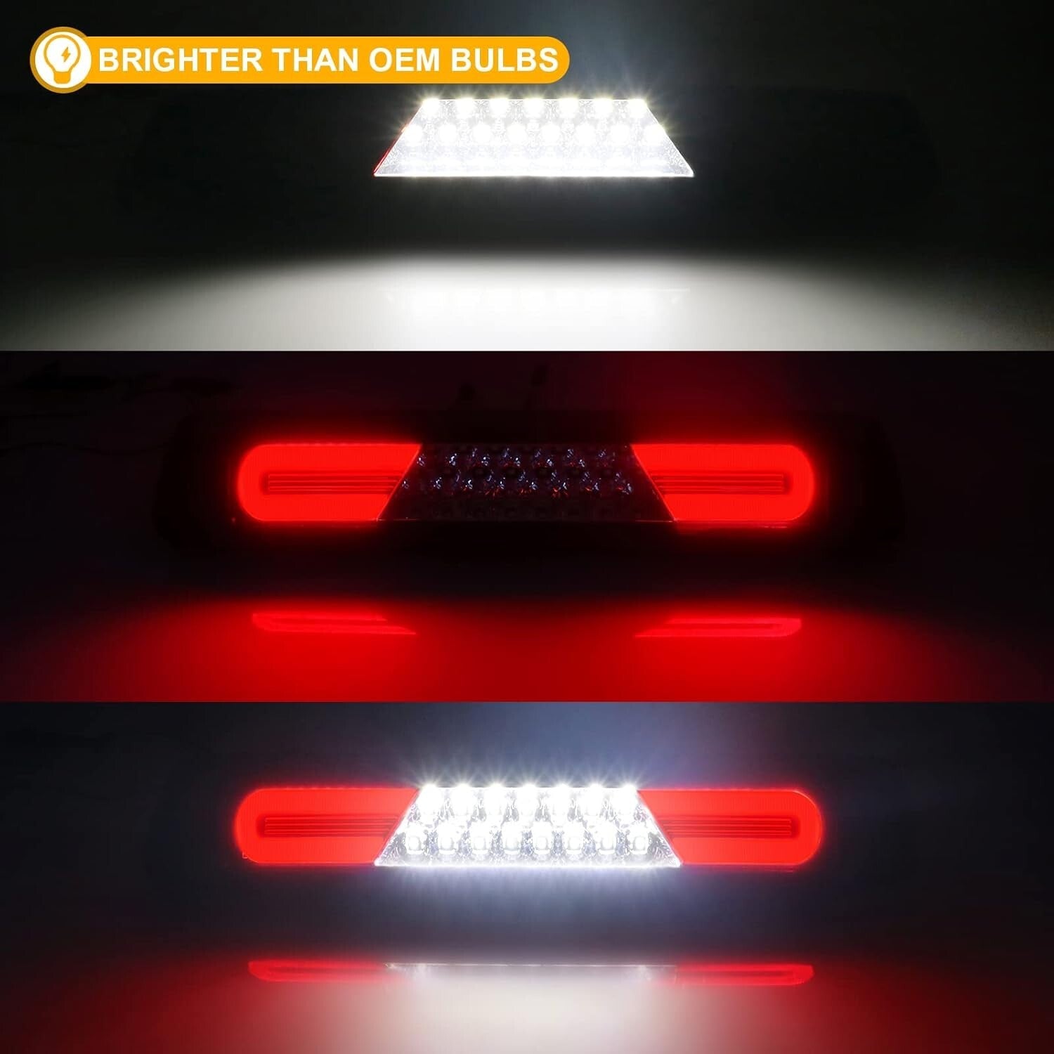 SMD LED Third Brake Light for F150 & Explorer - Modern Look, Quick Installation