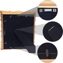 Load image into Gallery viewer, Antique Bronze Picture Frame with Interchangeable Mat for Wall &amp; Tabletop