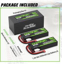 Load image into Gallery viewer, 5200mAh 7.4V Lipo Battery with Deans Connector - Compatible with RC Vehicles
