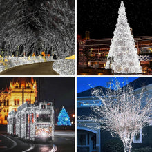 Load image into Gallery viewer, Upgraded 600 LED Solar Fairy Lights - 33ft Waterproof String Lights with 8 Modes