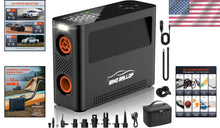 Load image into Gallery viewer, Portable 150 PSI Air Compressor with 8 Modes - Perfect for All Inflatable Needs