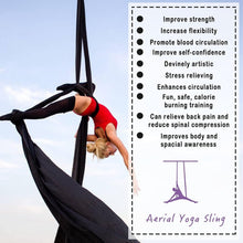 Load image into Gallery viewer, Lightweight 10M Aerial Yoga Hammock - Includes Everything for Aerial Dance