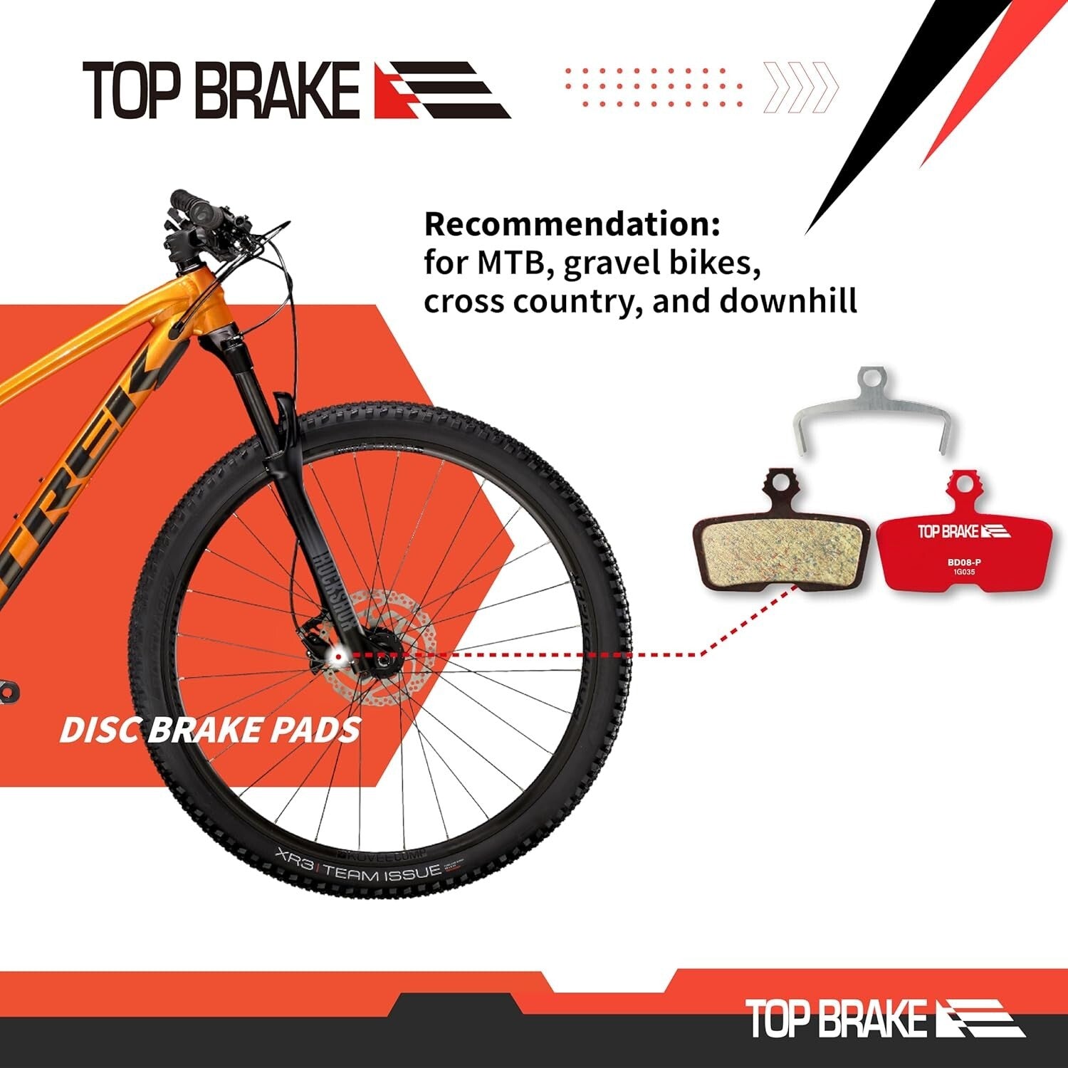 Extreme Stopping Power SRAM-Compatible Brake Pads - Easy Installation & Quiet