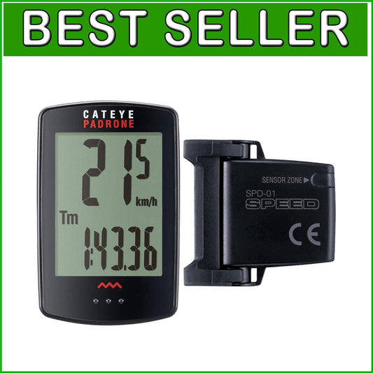 Cycling Computer with Programmable Odometer - Oversized Display for Easy Reading