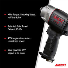Load image into Gallery viewer, Lightweight 1/2-Inch Composite Impact Wrench: 1295 ft-lb Torque Power Tool