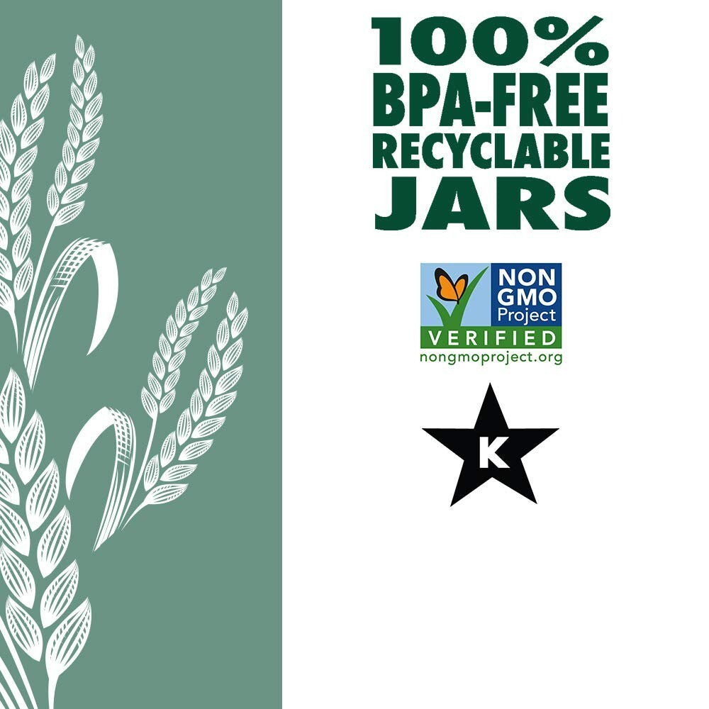 Healthy Organic Pearl Couscous Jars - Non-GMO & High-Protein Kitchen Essential