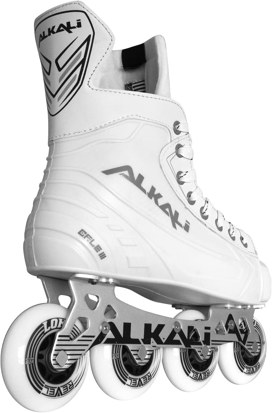 Durable Inline Roller Hockey Skates - Comfort Fit, Size 12, 68mm Wheels Included