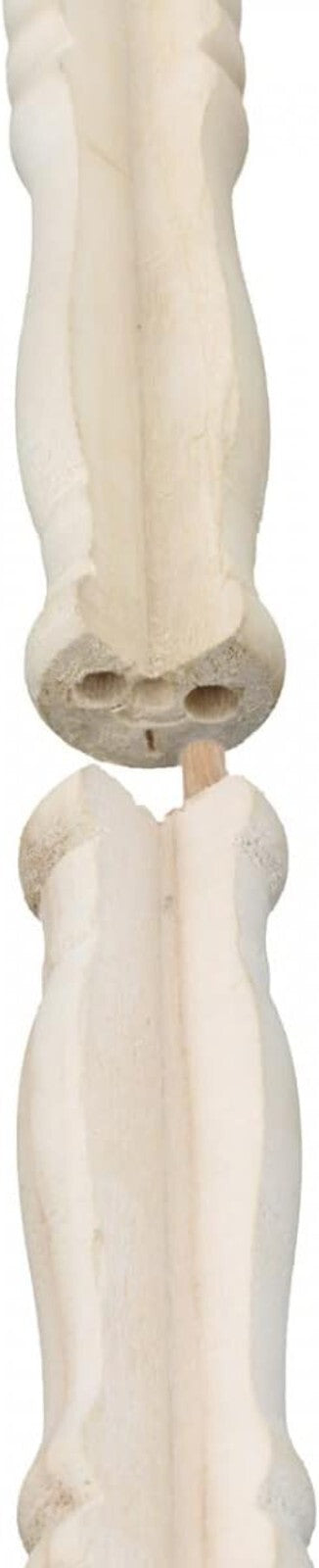 Round Sanded Corner Wall Protectors - 5-Piece Beechwood Set for Easy Install