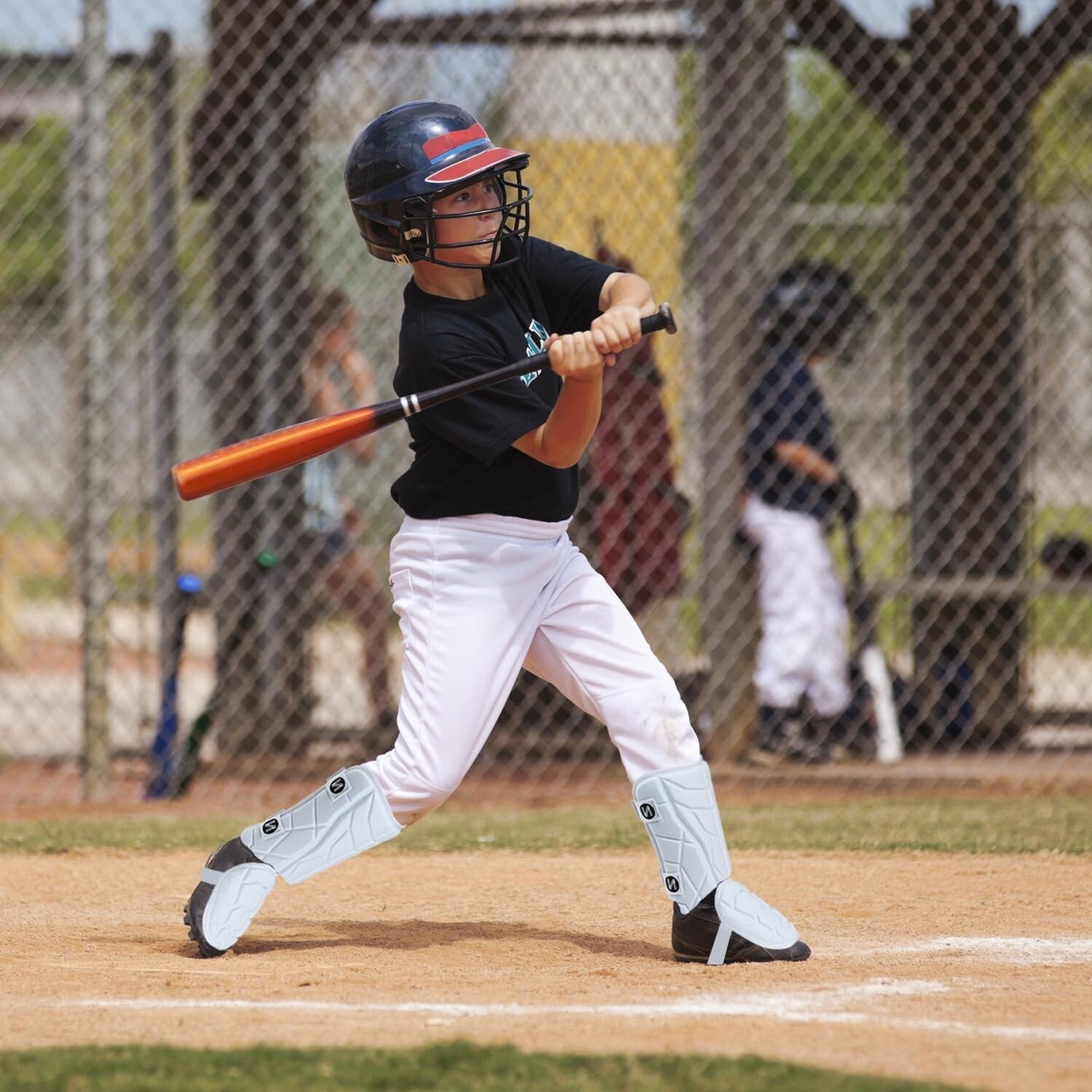 Customizable Removable Leg Guards for Baseball & Softball – Adult & Youth