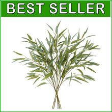 Load image into Gallery viewer, Lifelike Faux Greenery Stems - 6PCS 39'' for Beautiful Wedding Arrangements