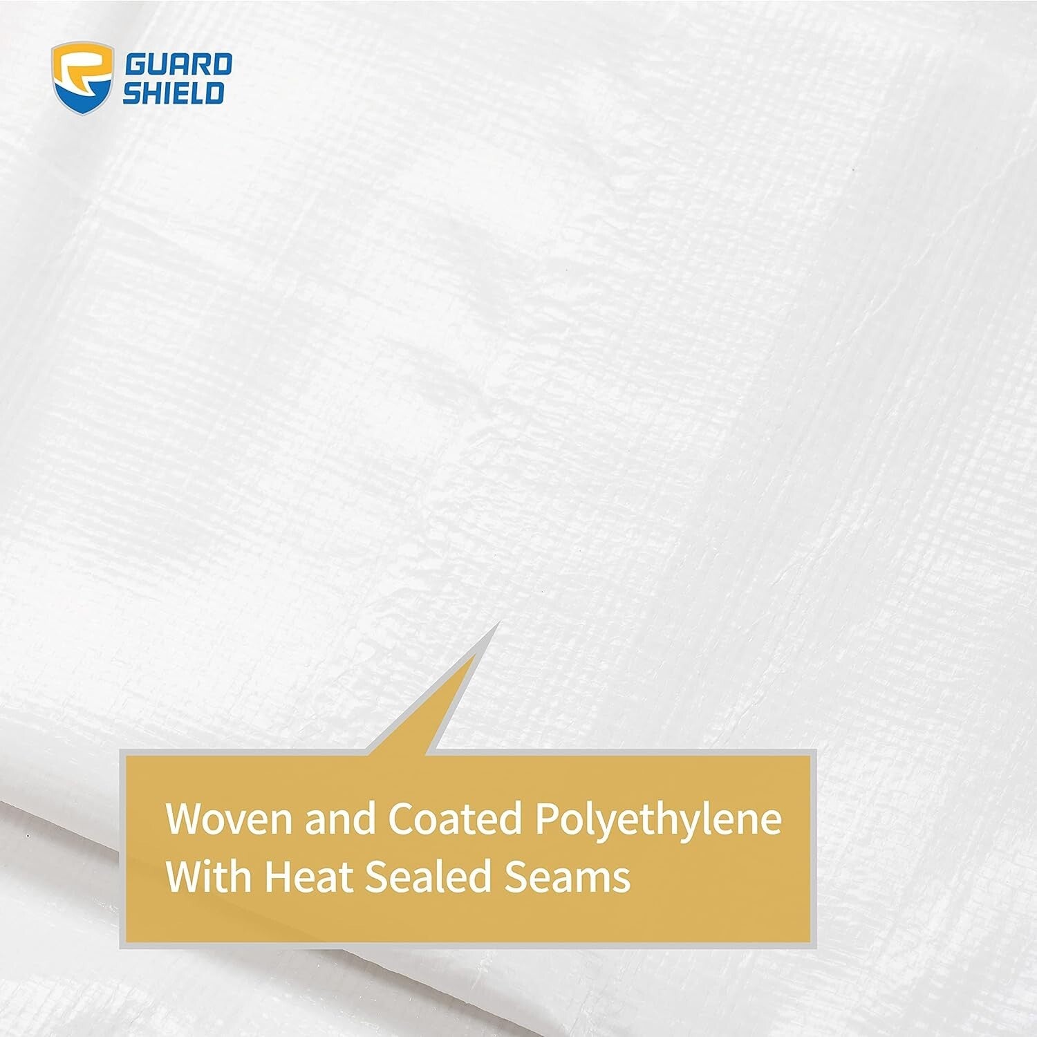 All-Purpose 16x20ft Waterproof Poly Tarp - Durable & UV Resistant 10mil Cover