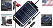 Load image into Gallery viewer, All-Weather 12V Solar Charger with Advanced MPPT Technology for Total Protection