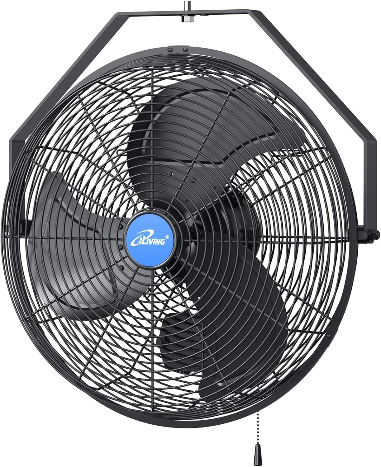 Industrial Grade 18-Inch Wall Fan - High Airflow for Patio, Garage, or Workshop