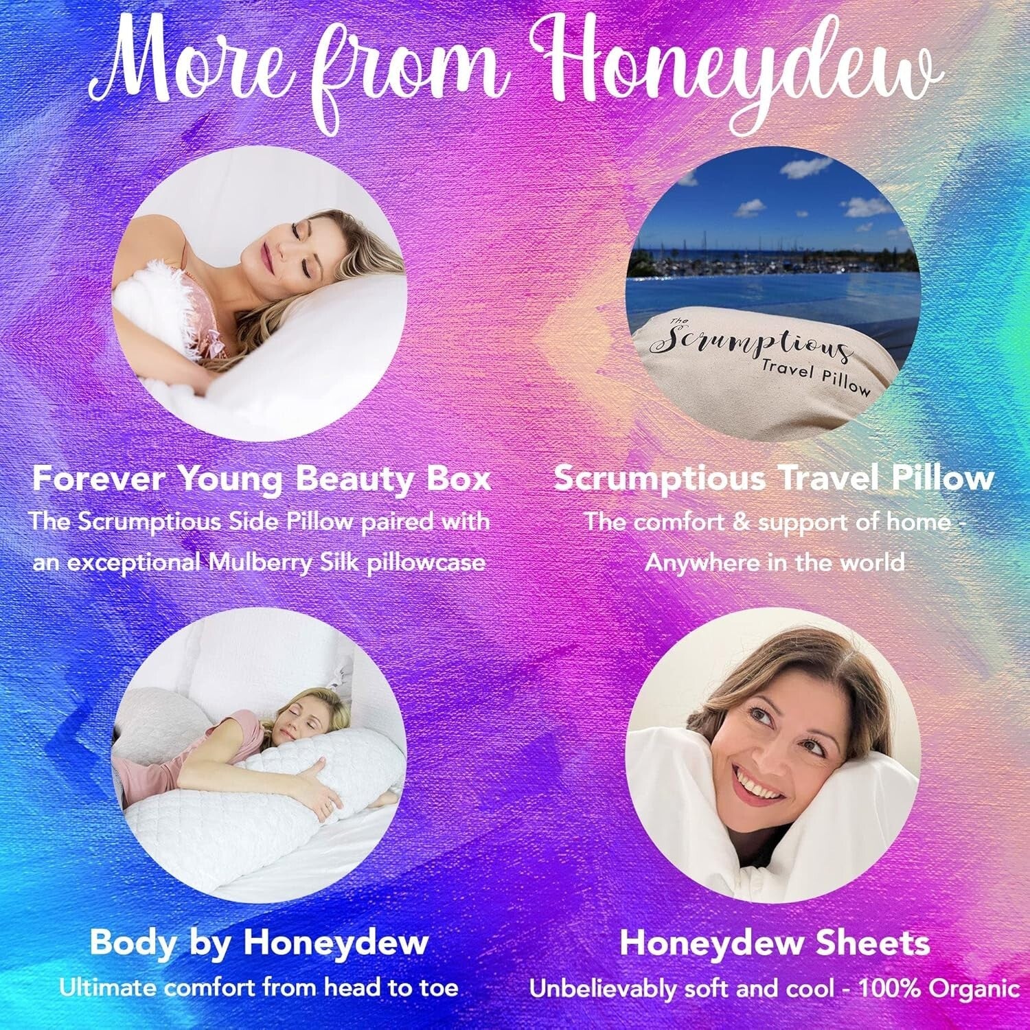 Award-Winning Scrumptious Cooling King Pillow for Neck & Shoulder Pain Relief