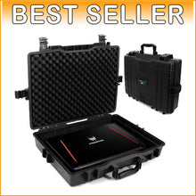 Load image into Gallery viewer, Durable Waterproof Hard Case with Foam for 15-17" Gaming Laptops - Secure Travel