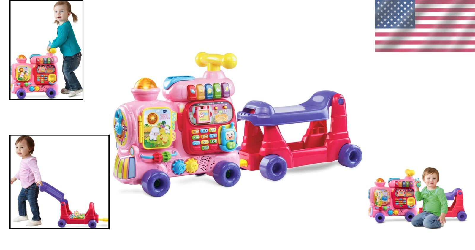 Ultimate Alphabet Learning Train with Activities & Role-Play Fun for Toddlers