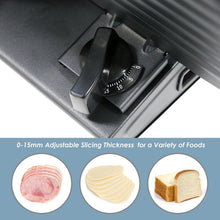 Load image into Gallery viewer, Ultimate 7.5” Electric Meat Slicer with Adjustable Thickness - Perfect for De...