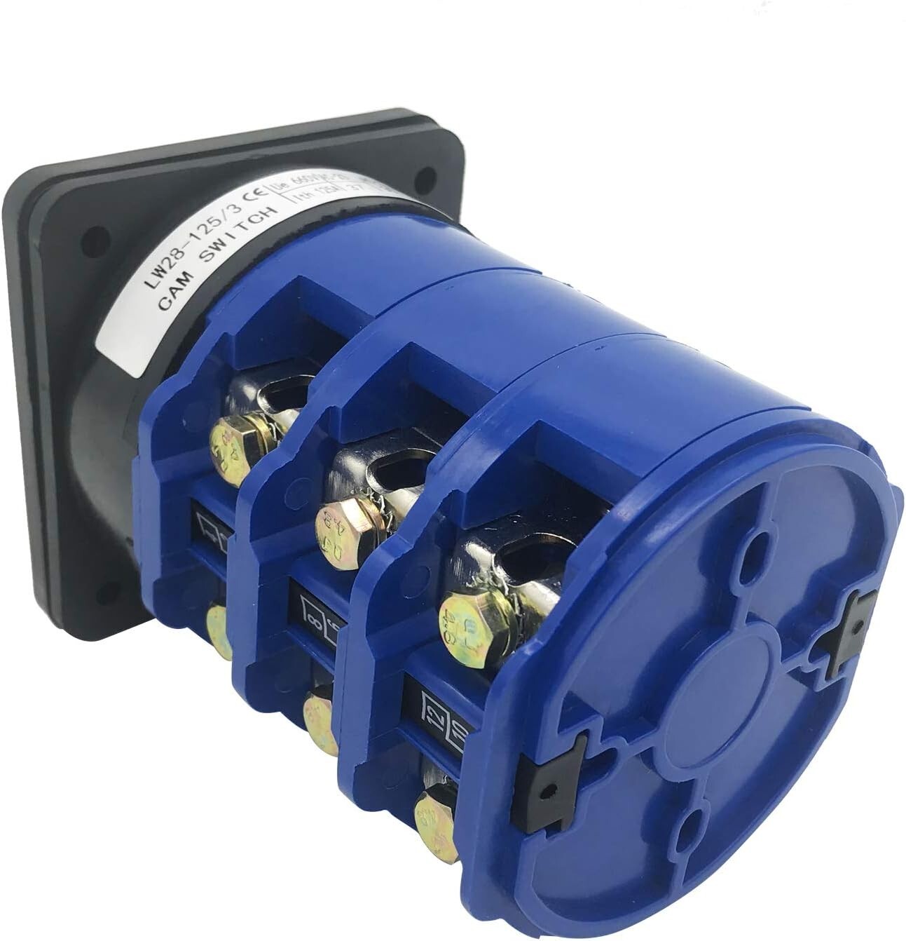 Versatile Rotary Changeover Switch 125A 660V - Ideal for Electric Motors