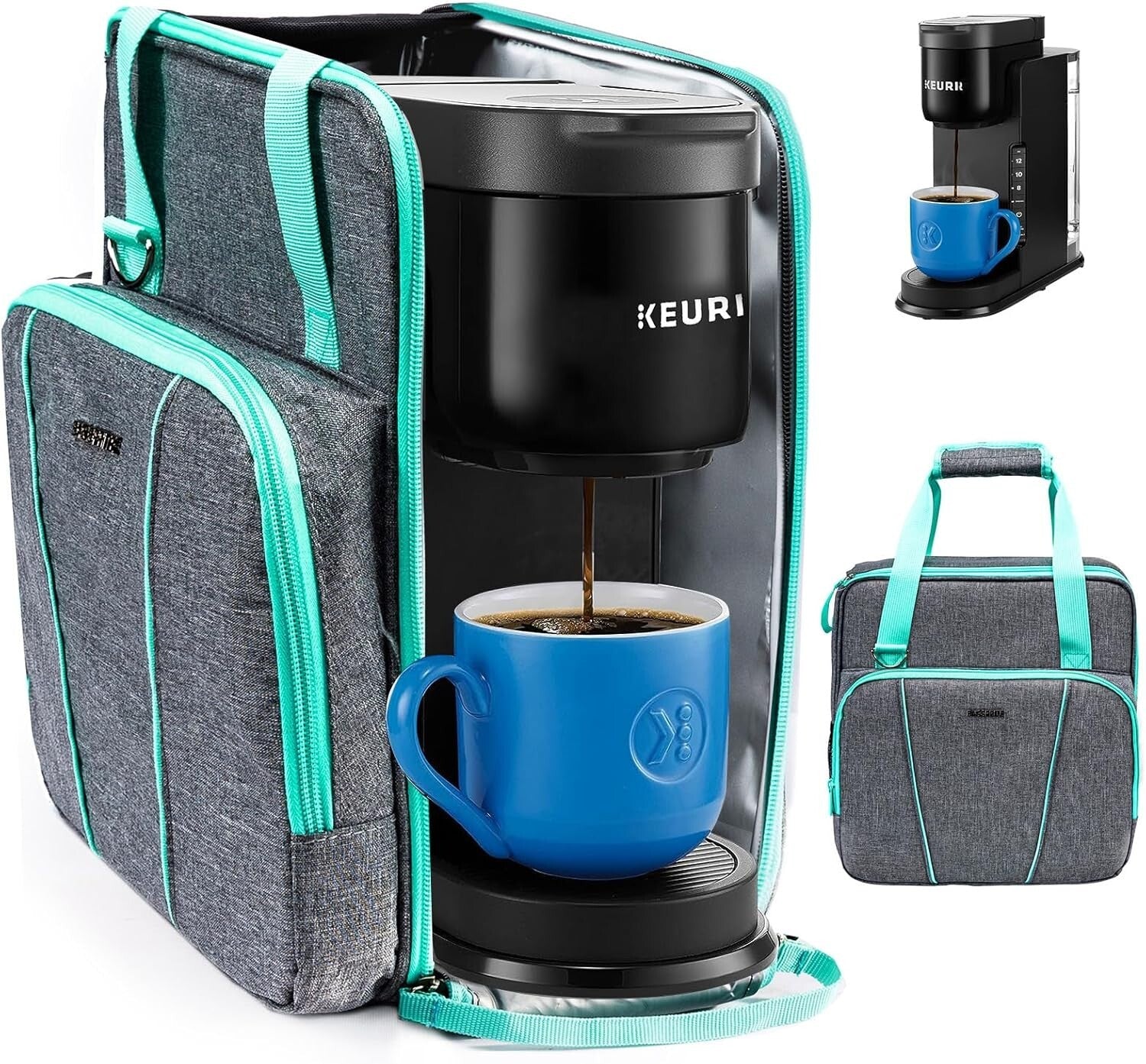 Keurig Compatible Coffee Maker Travel Bag - Lightweight and Stylish Storage Case