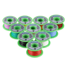Load image into Gallery viewer, Ultra Flexible Silicone Wire Spool - 10 Colors, 50ft Each, High Temp Resistance