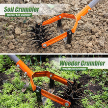 Load image into Gallery viewer, Manual Garden Cultivator &amp; Weeder - Ergonomically Designed for Garden Perfection