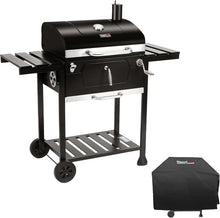 Load image into Gallery viewer, Charcoal Grill with Adjustable Height &amp; Collapsible Tables - Perfect for Picnics