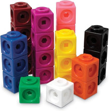 Load image into Gallery viewer, Set of 1000 Linked Math Cubes - Perfect for Counting, Sorting &amp; Patterning
