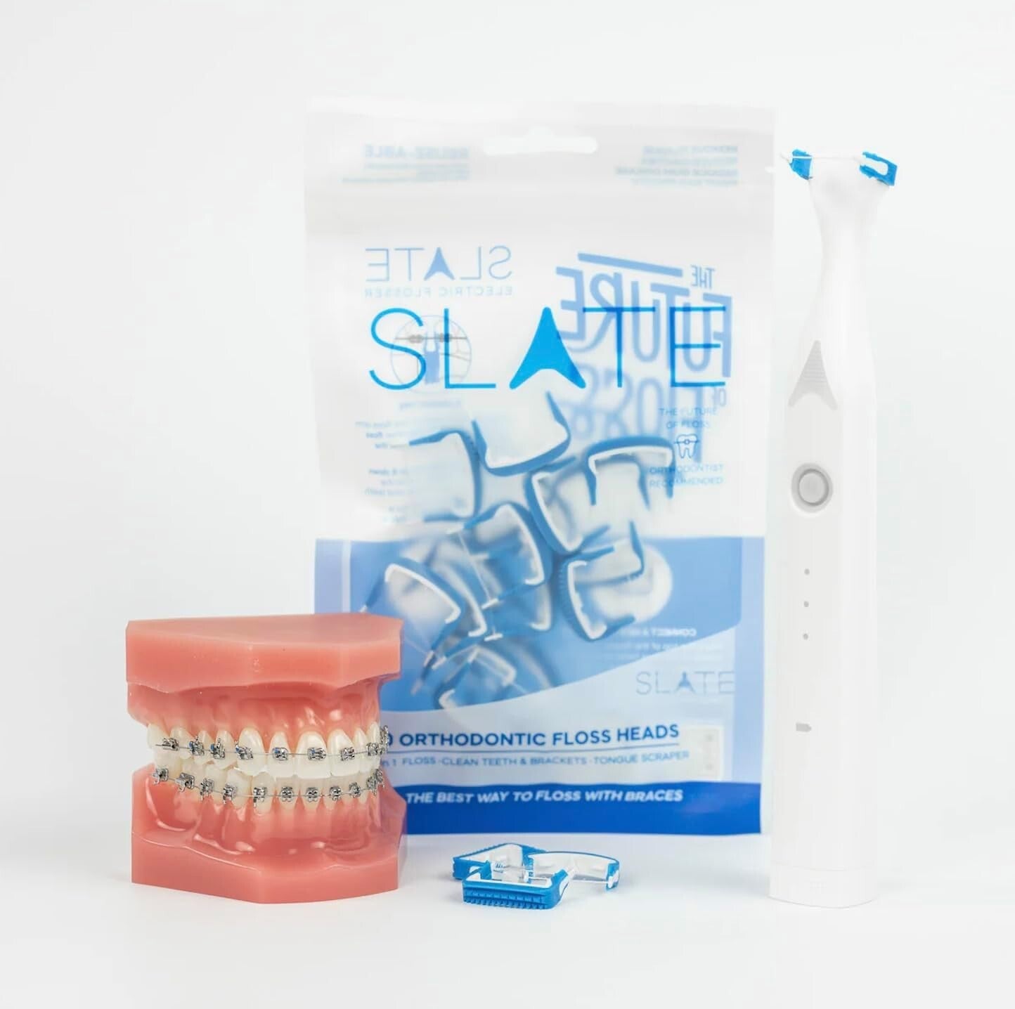 Electric Flosser: Award-Winning 3-in-1 Braces Care Kit for All Ages