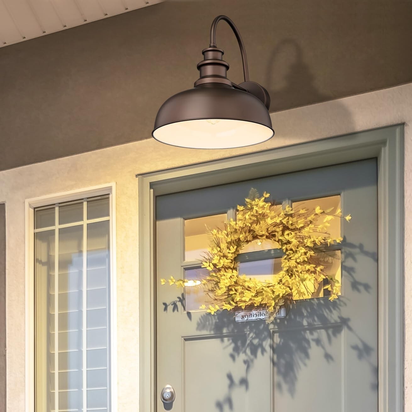 Elegant 4-Pack Industrial Farmhouse Wall Sconces - ETL Listed, Touch Control