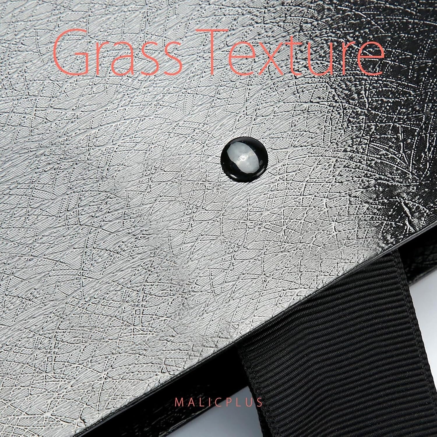 Elegant 12 Set of Embossed Black Gift Bags - Large 17.5x6x16 for Special Events