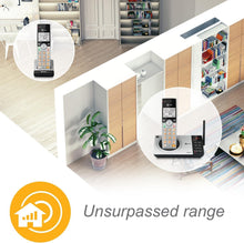 Load image into Gallery viewer, Deluxe DECT 6.0 Cordless Phone System with Digital Answering &amp; Intercom Feature