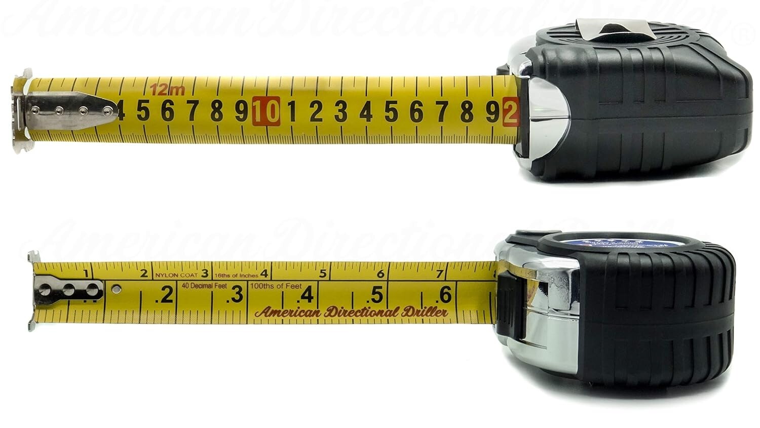 Class II 40-Foot Tape Measure - Rugged Design with Dual Imperial/Metric Scales