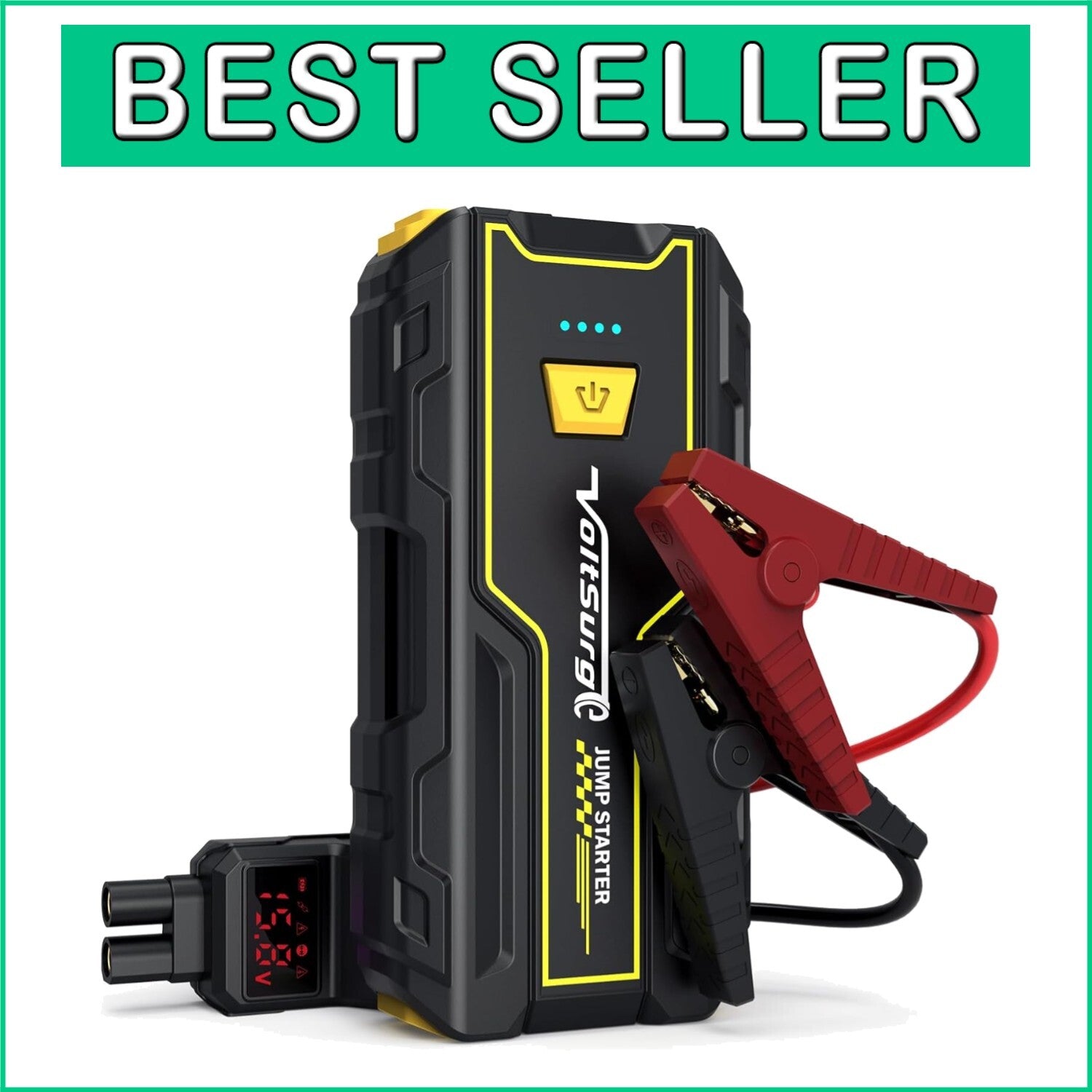 Powerful 3000 Amp Emergency Car Starter - Jump Starts 7.0L Petrol & 5.5L Diesel