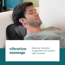 Load image into Gallery viewer, Portable Shiatsu Back and Neck Massager with Heat - Lightweight &amp; Versatile