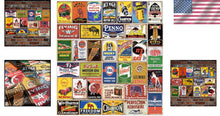 Load image into Gallery viewer, Vintage Metal Sign Collection: 35 Reproduced Retro Signs for Home &amp; Garage