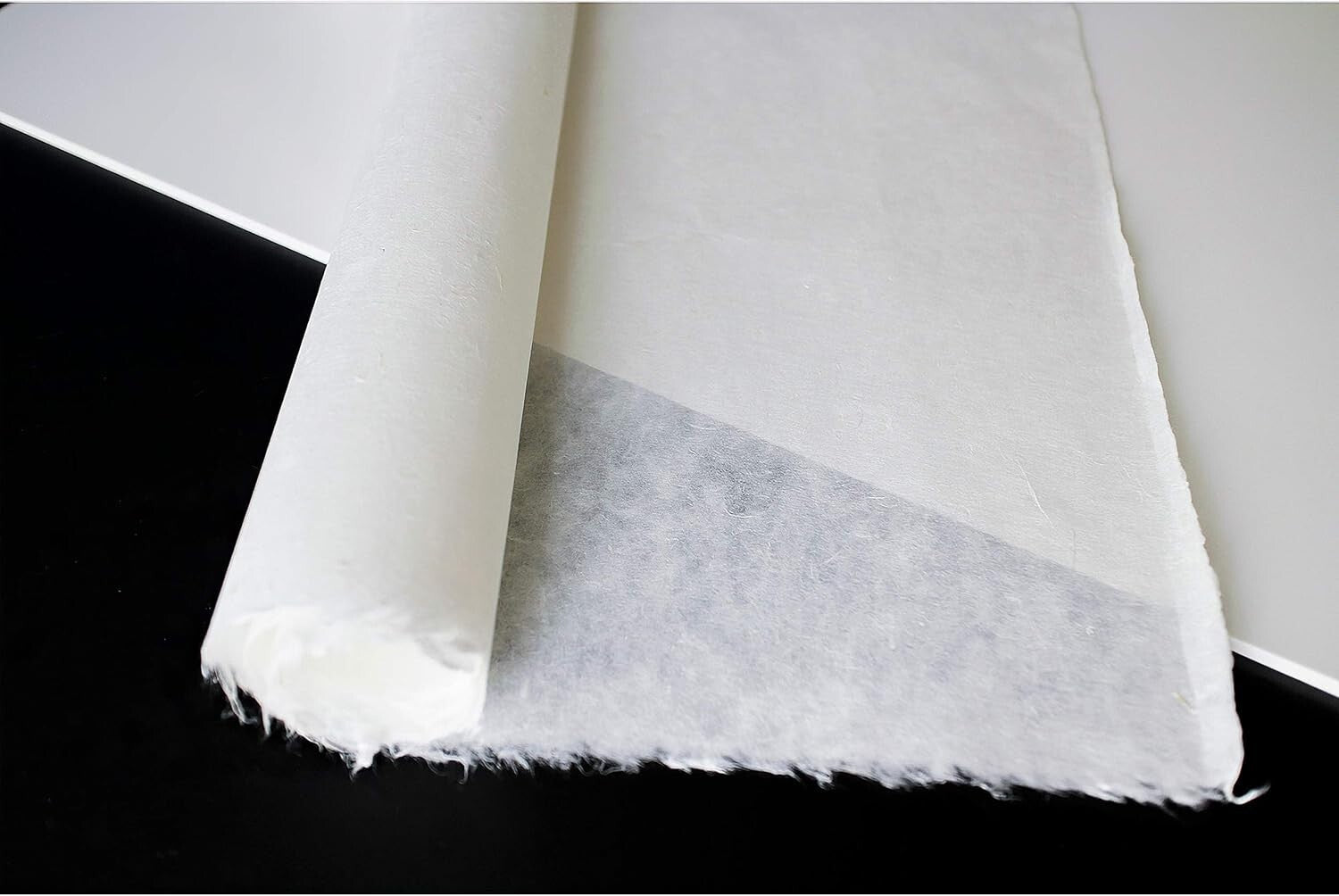 Authentic HanJi Paper - 10 Natural White Sheets, 28.3" x 55.9" for Creative Arts