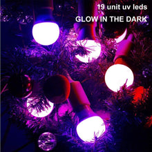 Load image into Gallery viewer, A19 E26 9W Black Light Bulb 8-Pack - Safe, Easy Install for Spectacular Effects