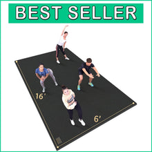 Load image into Gallery viewer, High-Density 16'x6' Non-Slip Foam Mat - Ideal for Plyo, Dance &amp; Gymnastics
