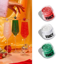 Load image into Gallery viewer, Madame Claus Edible Glitter Set - Ruby Red, White &amp; Green Sparkling 3-pack